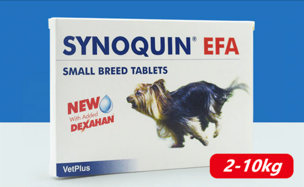 VetPlus Synoquin® EFA 犬隻關節補充丸 (120粒)